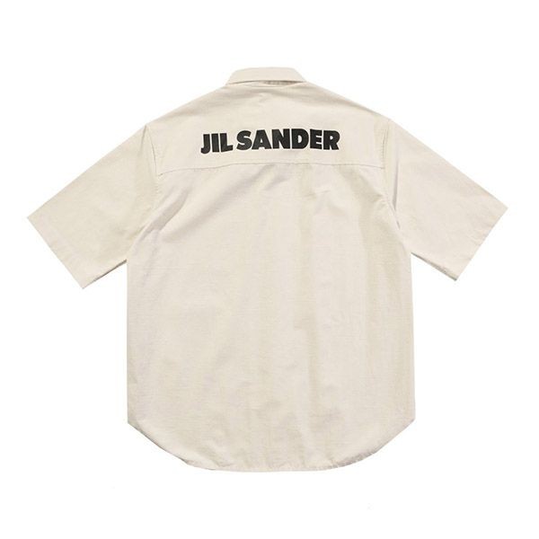 Cute Jil Sander short sleeve shirt copy with back logo Jig10704