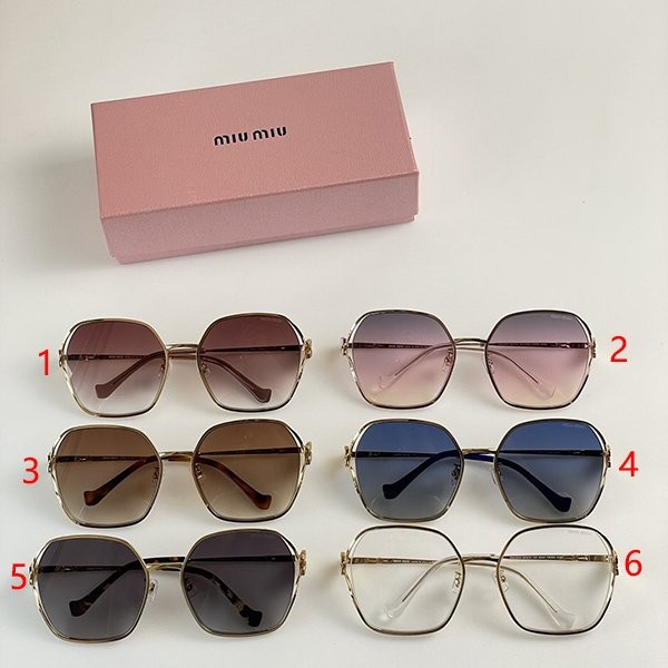 6 colors ★ No.1 popular Miu Miu sunglasses replica mys62053