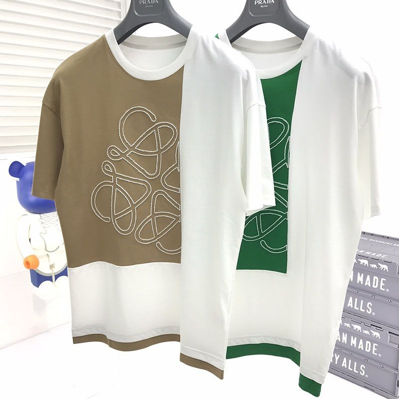 Sale new item available immediately ★ Loewe ★ Herbarium Anagram Cotton T-shirt fake 2 colors loc47480 Sale new item available immediately ★ Loewe ★ Herbarium Anagram Cotton T-shirt fake 2 colors loc47480