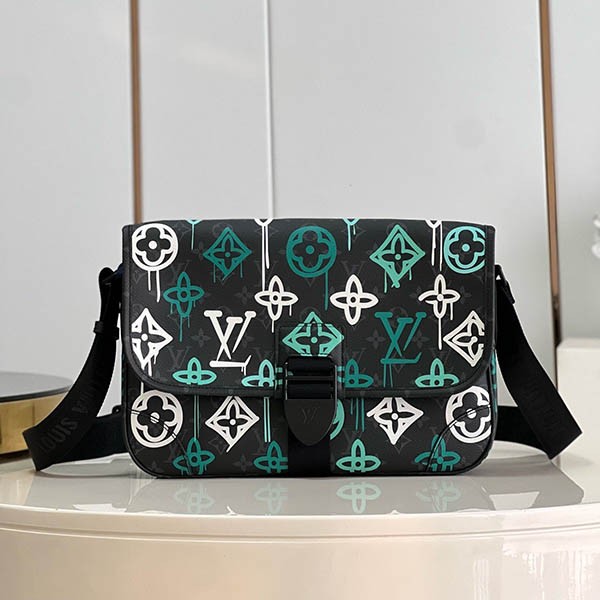 Louis Vuitton Archie Messenger Shoulder Bag Replica M21394 Louis Vuitton Archie Messenger Shoulder Bag Replica M21394