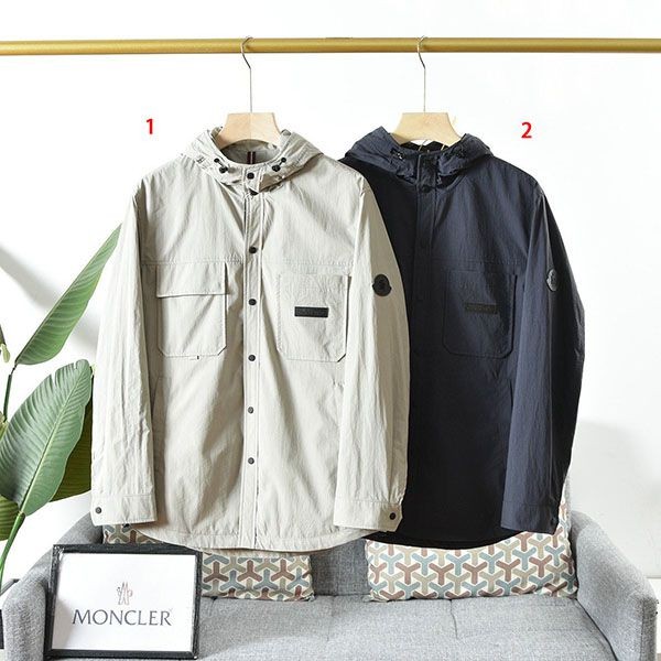 Moncler hoodie copy nylon jacket moj02031
