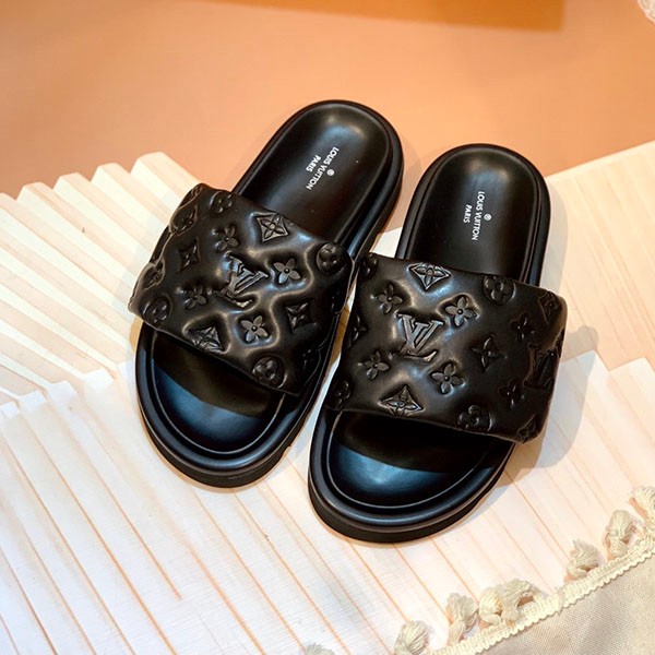 Louis Vuitton Replica Pool Pillow Line Mules 3 Colors vun94768
