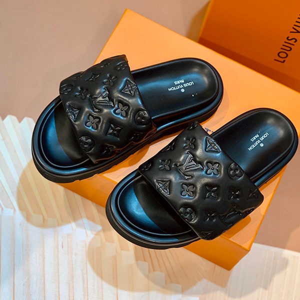 Louis Vuitton Replica Pool Pillow Line Mules 3 Colors vun94768