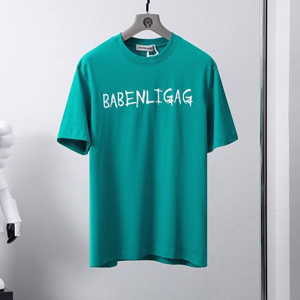Attention ★ Balenciaga Men's LOGO Medium Fit T-shirt Replica bax41498 Attention ★ Balenciaga Men's LOGO Medium Fit T-shirt Replica bax41498