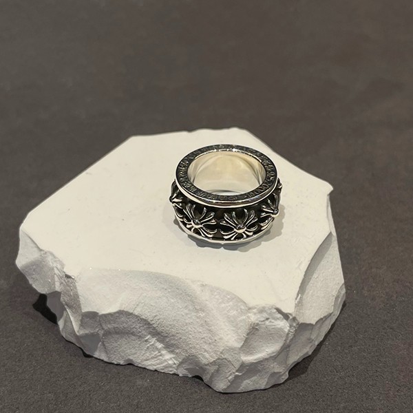 Free shipping CHROME HEARTS Floral Cross Ring CH Fake Kuj10471