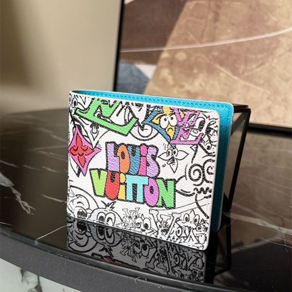 Very popular! Louis Vuitton folding wallet replica M82023 Very popular! Louis Vuitton folding wallet replica M82023