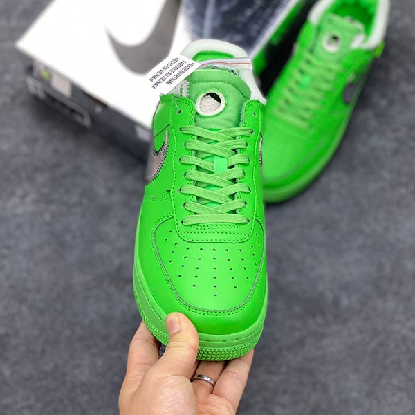 Off-White x Nike Air Force 1 Replica Low Brooklyn Light Green Spark DX1419-300