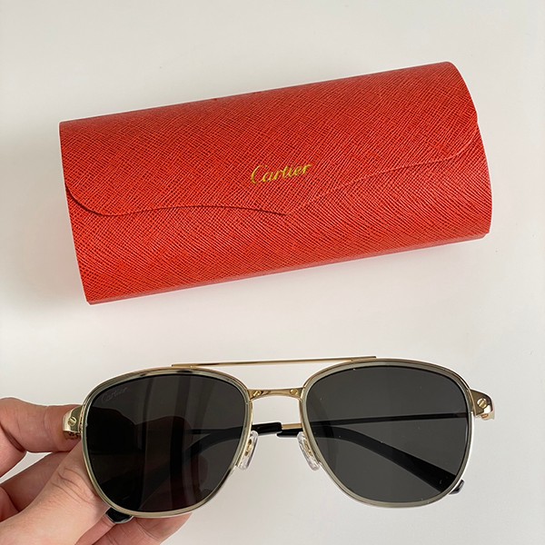 Free shipping Cartier replica square sunglasses 7 colors kaw10346