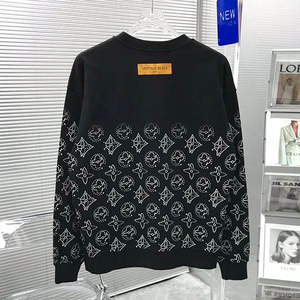 New Spring Collection Louis Vuitton Mix Monogram Sweatshirt Trainer Replica