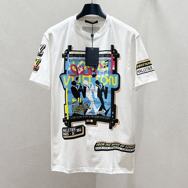 Perfect gift: Louis Vuitton Jazz Flyers short-sleeved T-shirt, fake, cotton, 1AATZH Perfect gift: Louis Vuitton Jazz Flyers short-sleeved T-shirt, fake, cotton, 1AATZH