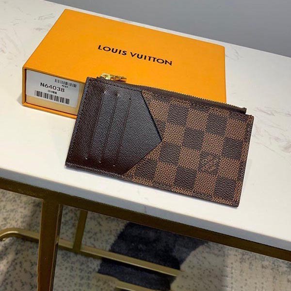 Popular Louis Vuitton Wallet Replica Coin Card Holder Card Coin Purse LV20334