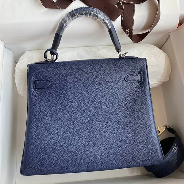 Featured★Hermes Kelly Replica 25cm Inner Stitching Touch Silver Hardware erb28569