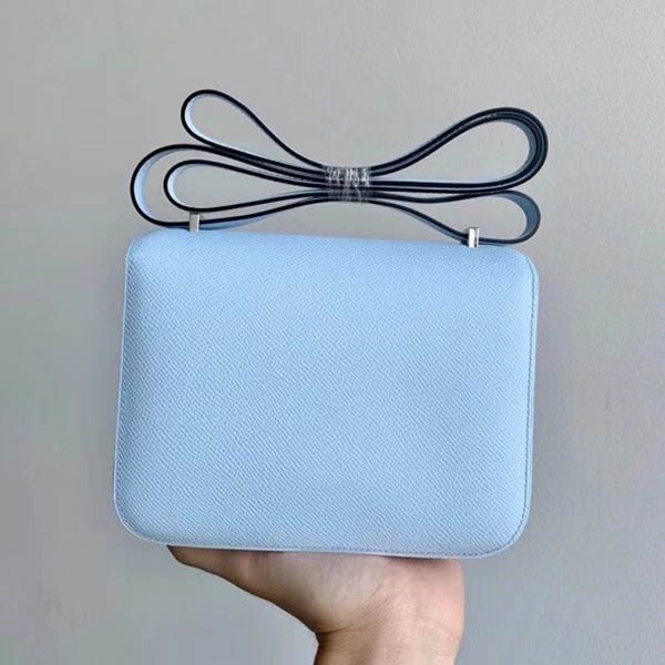 Attention ★ Hermes Constance replica mini silver hardware erf25202