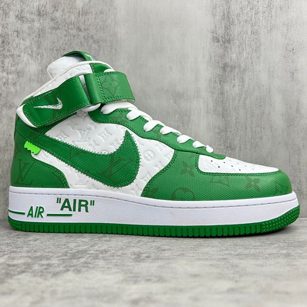 Louis Vuitton x Nike Replica Air Force 1 Mid by Virgil Abloh nar92065