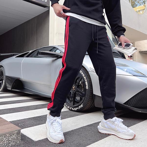 [Adidas x Gucci replica] Cotton sweatpants guw55746