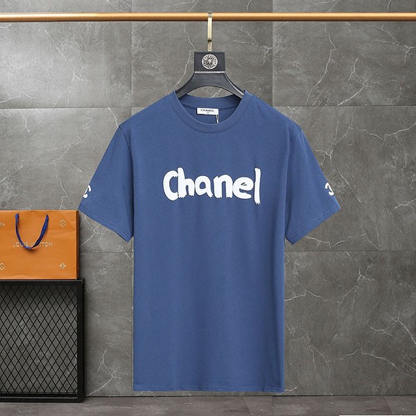 Chanel logo T-shirt replica shd70308