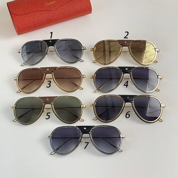 Quick delivery Cartier square sunglasses replica in 7 colors kay16985