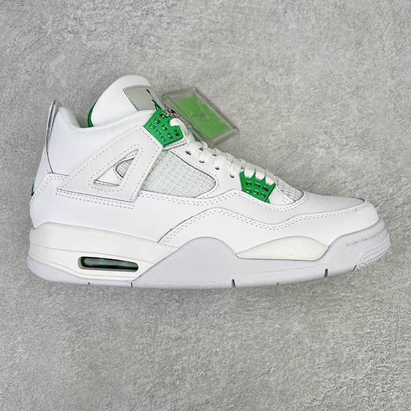 Love at first sight? Nike Air Jordan 4 Replica Retro Green Metallic White/Pine Green CT8527113