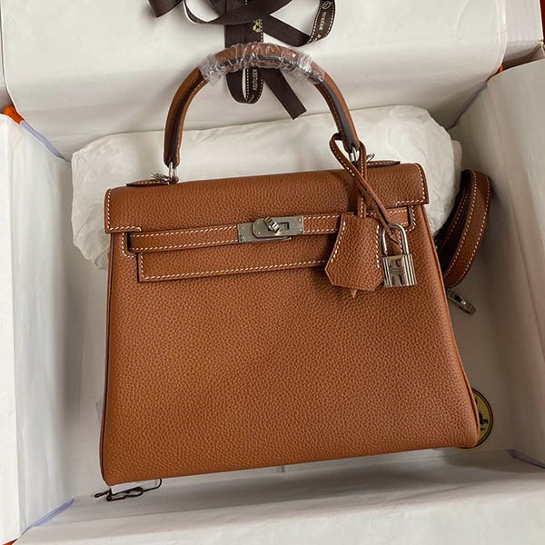 The hottest topic! Hermes fake Kelly 25cm with inner stitching, touch and silver hardware ert77814 The hottest topic! Hermes fake Kelly 25cm with inner stitching, touch and silver hardware ert77814