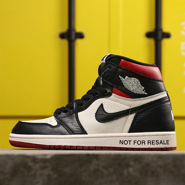 Nike Replica Air Jordan 1 High OG NRG Sail/Black 861428-106