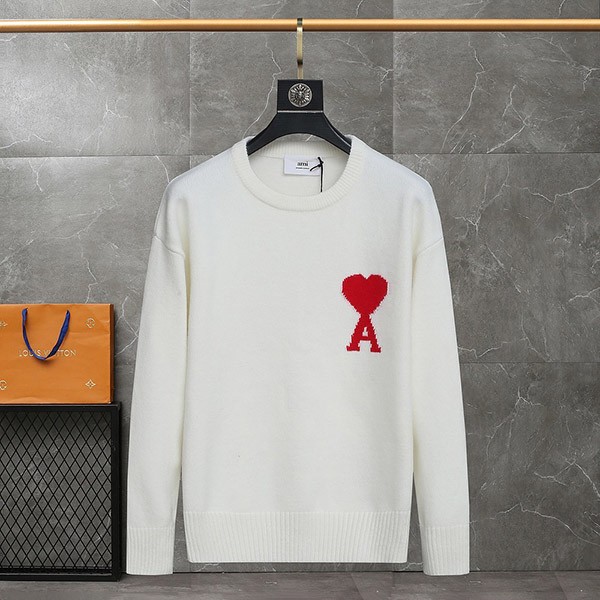 Ami Paris Replica AMI DE COEUR Crew Neck Sweater ★Very Popular☆ amh95270 Ami Paris Replica AMI DE COEUR Crew Neck Sweater ★Very Popular☆ amh95270