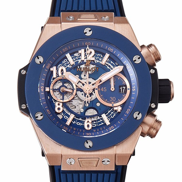 Sold Out Hublot Big Bang Replica Unico Titanium Blue Ceramic hum47754