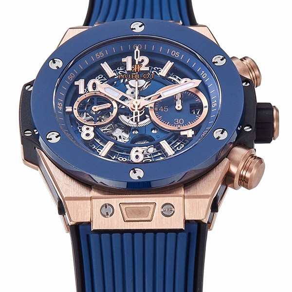 Sold Out Hublot Big Bang Replica Unico Titanium Blue Ceramic hum47754