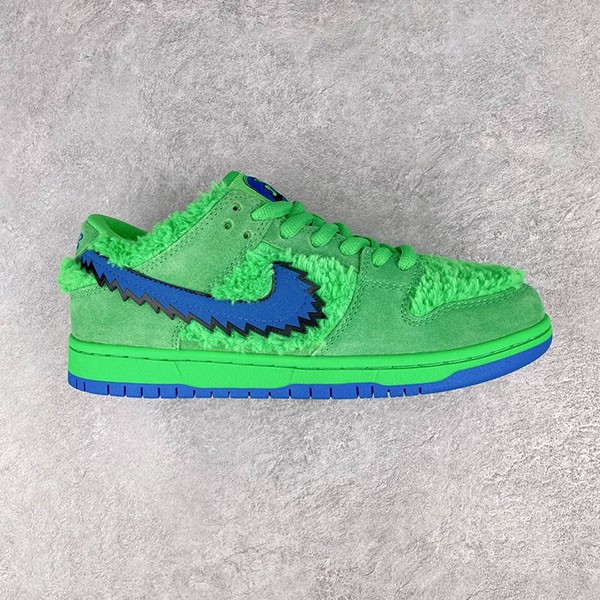 Grateful Dead Copy x Nike SB Dunk Low Green Bear Green Spark/Soar CJ5378-300