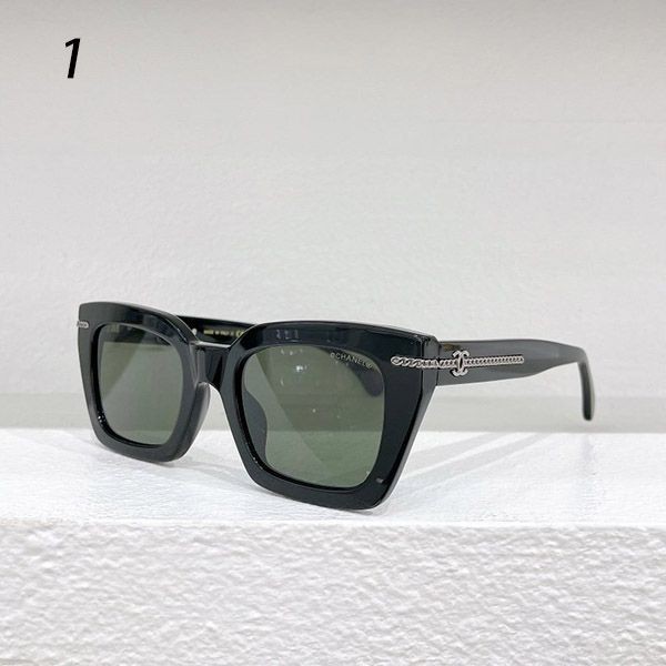 Instant delivery Chanel replica rectangle sunglasses 7 colors sho46943