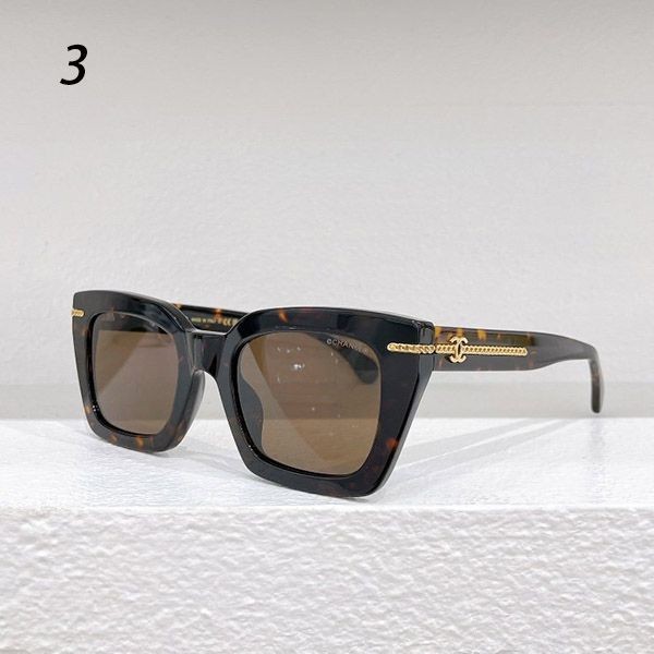 Instant delivery Chanel replica rectangle sunglasses 7 colors sho46943