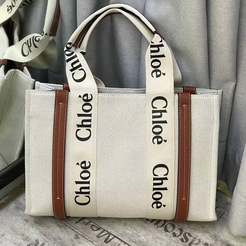 ★Tax/Shipping included★ Chloe Woody Replica Medium Tote Bag 2 Model Sizes CHC21US383E6690U