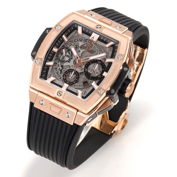 Hublot Replica Spirit of Big Bang King Gold Blue huc81729
