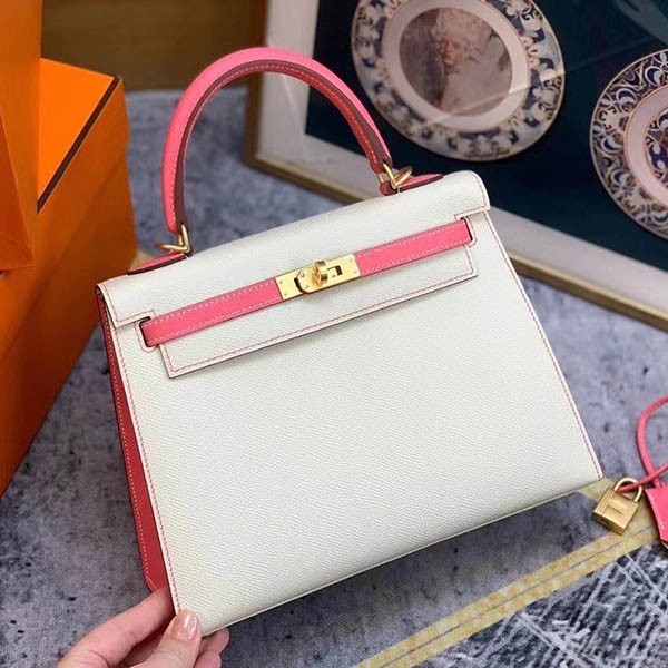 Hermes Kelly replica 25cm outer stitching Epson gold hardware erp50124 Hermes Kelly replica 25cm outer stitching Epson gold hardware erp50124