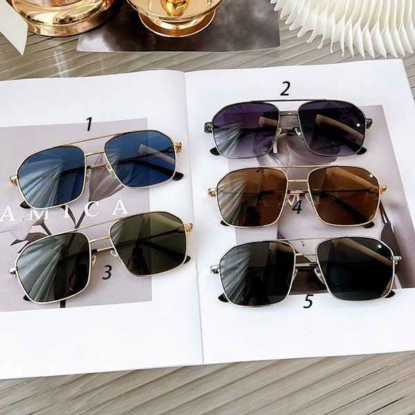 Super Hot Topic! Cartier Replica Square Sunglasses 5 Colors kal13905