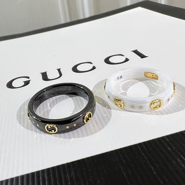 Very popular! Gucci Icon 18K Corundum Ring Replica 2 colors guw05213 Very popular! Gucci Icon 18K Corundum Ring Replica 2 colors guw05213