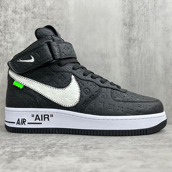 Louis Vuitton x Nike Replica Air Force 1 Mid by Virgil Abloh nap81141