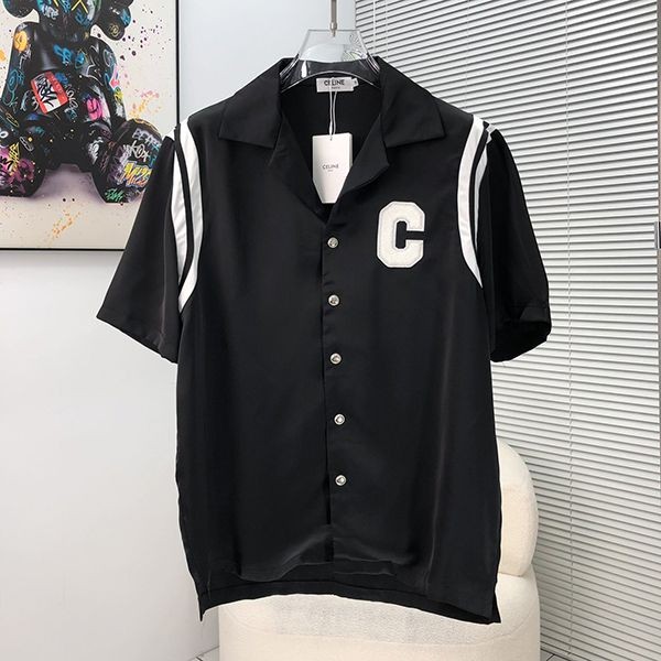 Classic Celine Pop! Loose Fit Printed Hawaiian Shirt Replica Cea15313 Classic Celine Pop! Loose Fit Printed Hawaiian Shirt Replica Cea15313