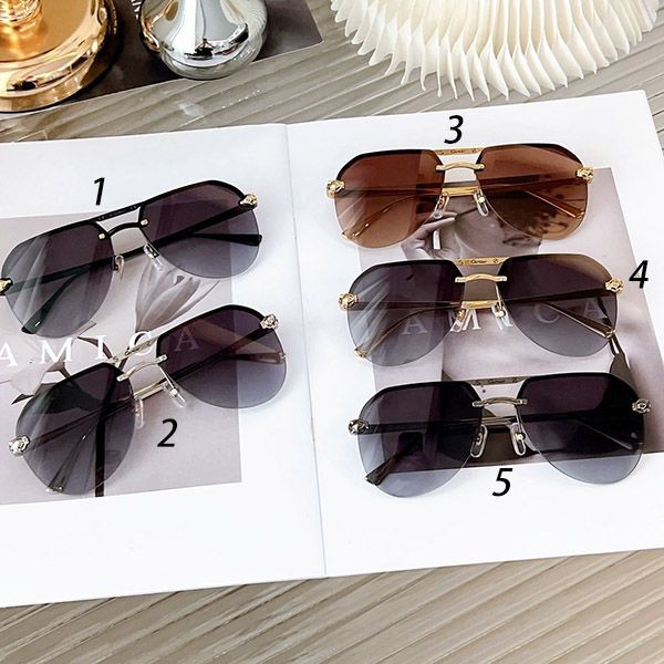 Recommended Grade N Cartier Premiere de Sunglasses Replica 5 Colors kaf97851