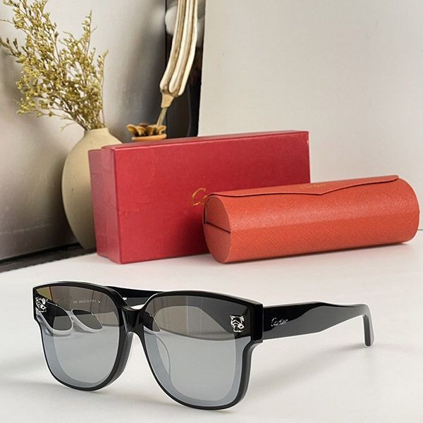 Attention ★ Cartier Panthere de Sunglasses Replica 5 Colors kax47448