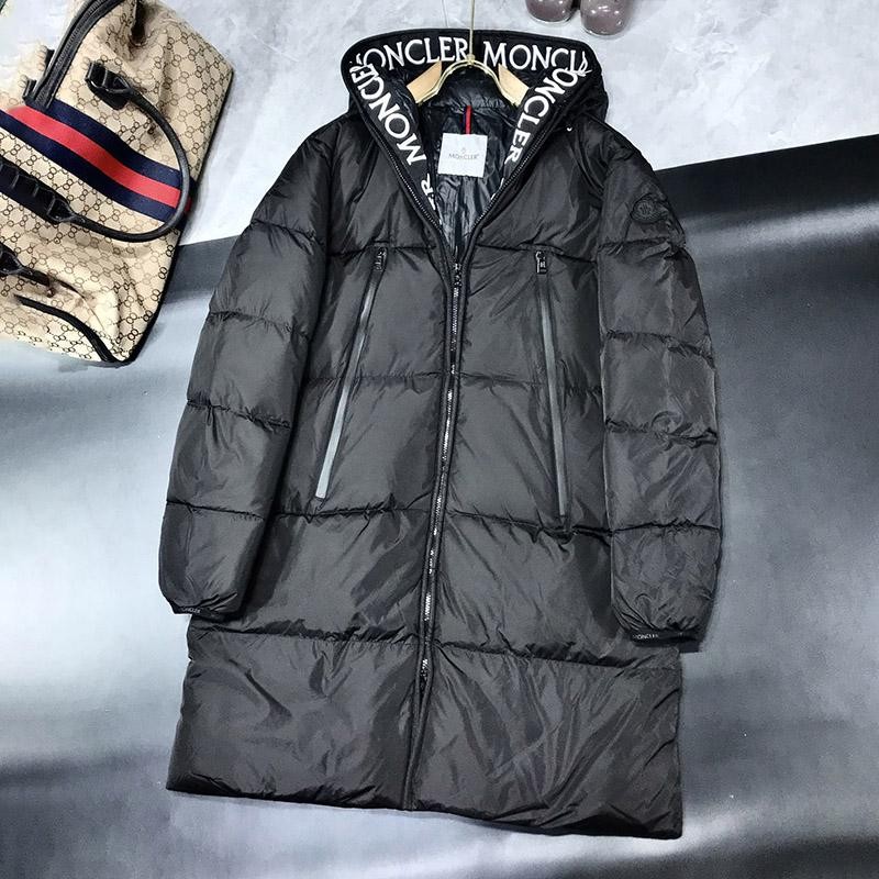 Moncler replica lettering embroidery medium length hooded down jacket moc26607 Moncler replica lettering embroidery medium length hooded down jacket moc26607