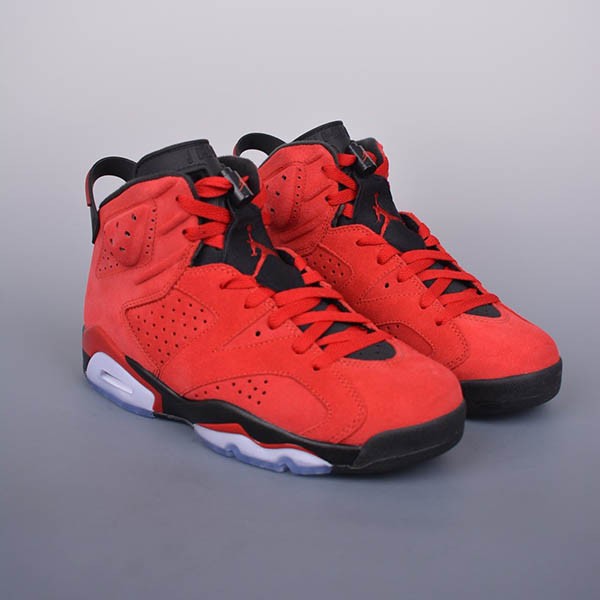 Nike Air Jordan 6 Replica Retro Toro Bravo Varsity Red/Black CT8529600
