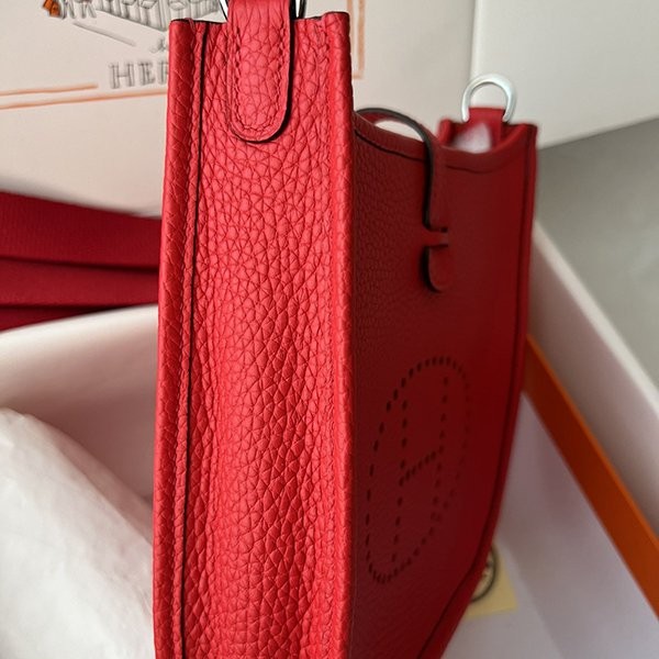 Hermes Evelyn Replica Mini 17 TPM Noir Silver erj89932