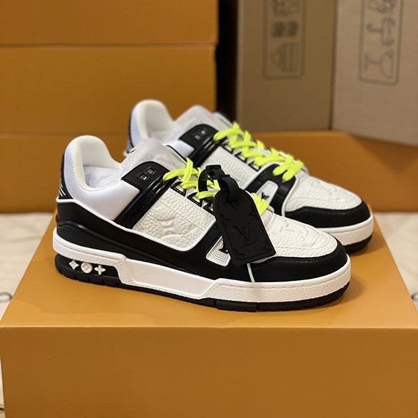 ★Safe shipping with tracking Louis Vuitton Trainer Line Sneakers Replica 5 colors vui04410