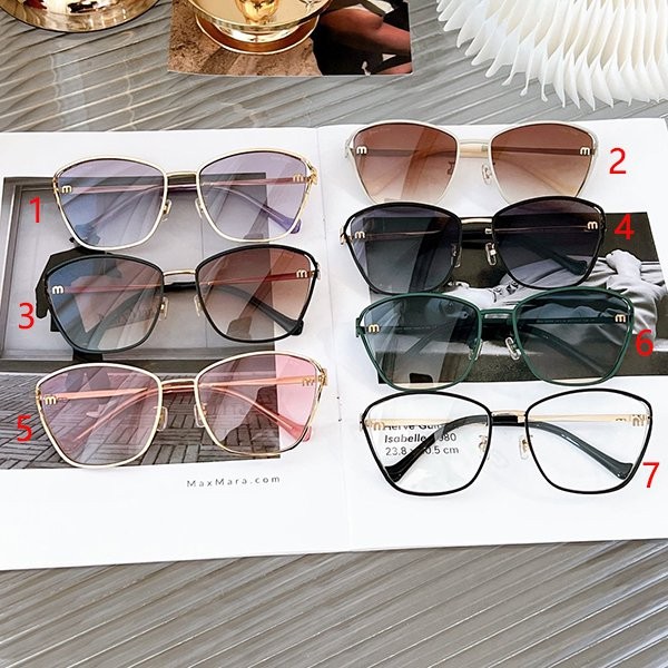 All 7 colors? Miu Miu sunglasses replica SMU54WS loved by many celebrities