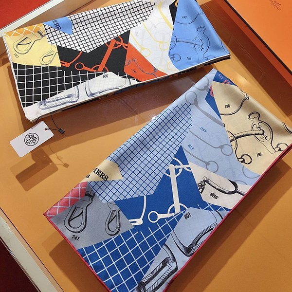 Must-have! Sold-out popular ☆ Elegant Hermes silk scarf replica eri95232