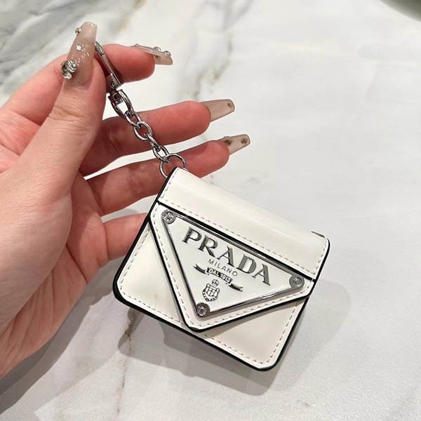 Cute Prada Saffiano Leather AirPods Pro Case Replica pue87586 Cute Prada Saffiano Leather AirPods Pro Case Replica pue87586