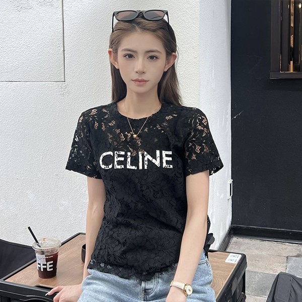 Extremely eye-catching! Set of fake Celine T-shirts Cek42875