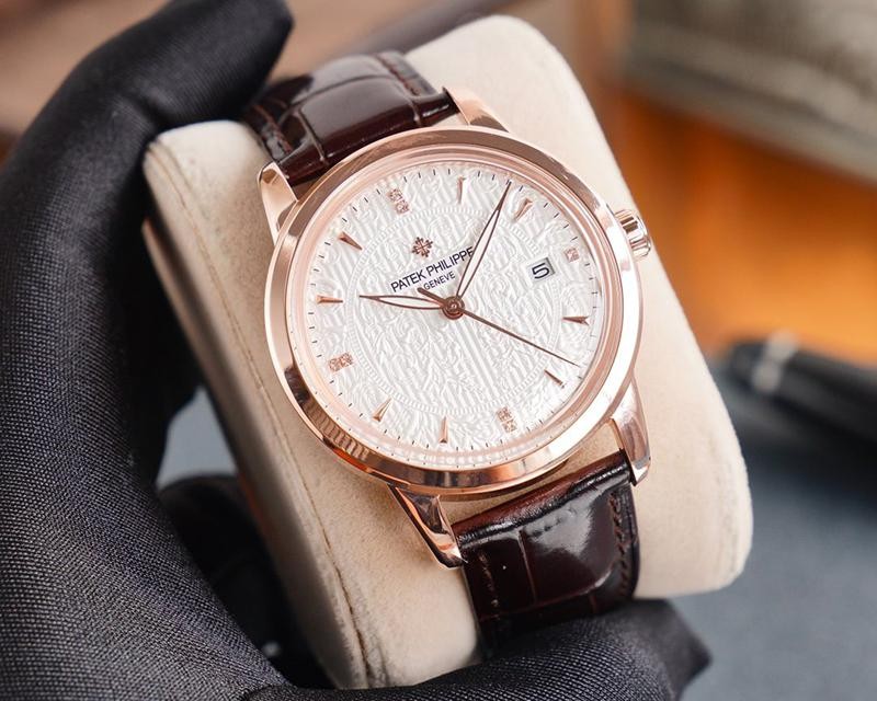 ★Popular in Japan! Replica Patek Philippe Calatrava Relief Watch, 2 colors, approx. 40.0mm, pab95549