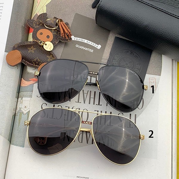 New design Chrome Hearts DAGGER Square Sunglasses Replica Kub49971