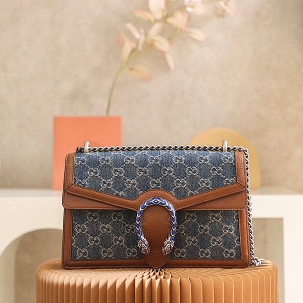 Gucci [Dionysus Copy] Denim Shoulder Bag gux64424